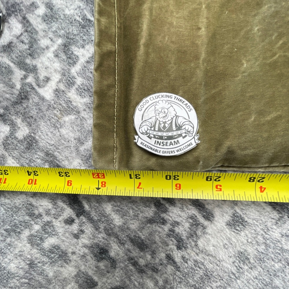 Kuhl Mens 40x32 Ryder Pants Khaki Patina Dye Distressed Outdoor Hiking Workwear - Picture 7 of 16